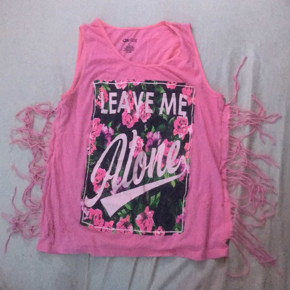 graphic tank top